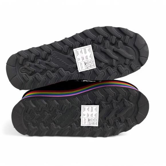 Bearpaw Retro Alicia Boots Black with Rainbow Platform Women's 8 M - Picture 11 of 15